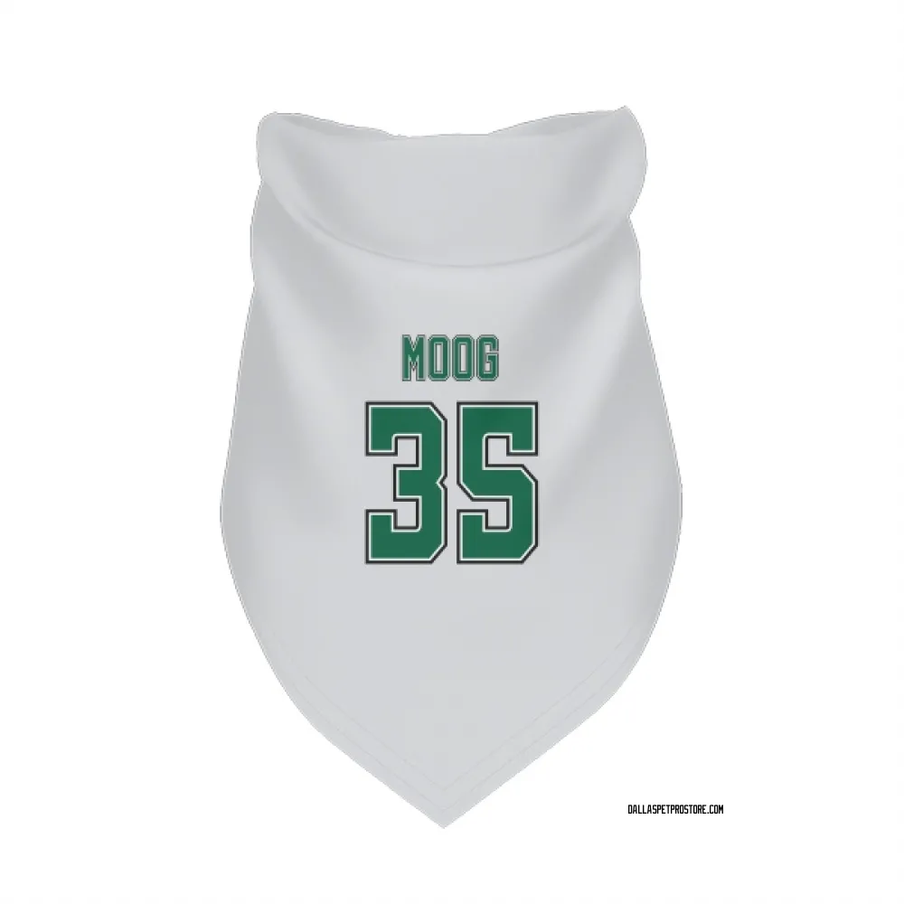 Dallas Stars Andy Moog White Pet Bandana for Dog & Cat