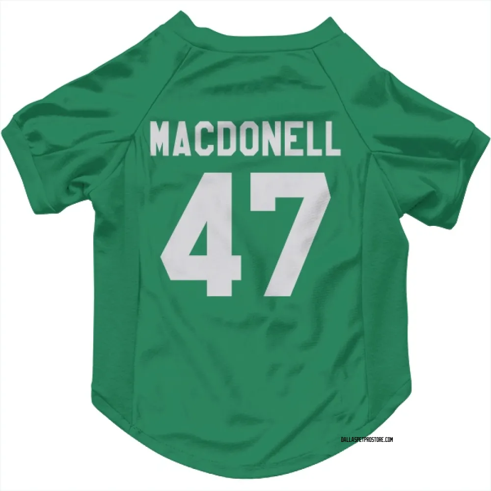 Dallas Stars Angus Macdonell Green Pet Jersey for Dog & Cat