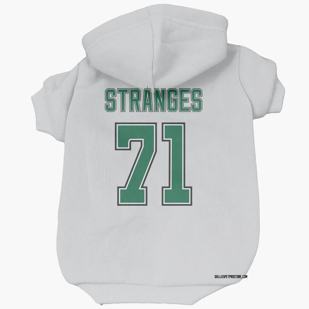 Dallas Stars Antonio Stranges White Pet Hoodie for Dog & Cat
