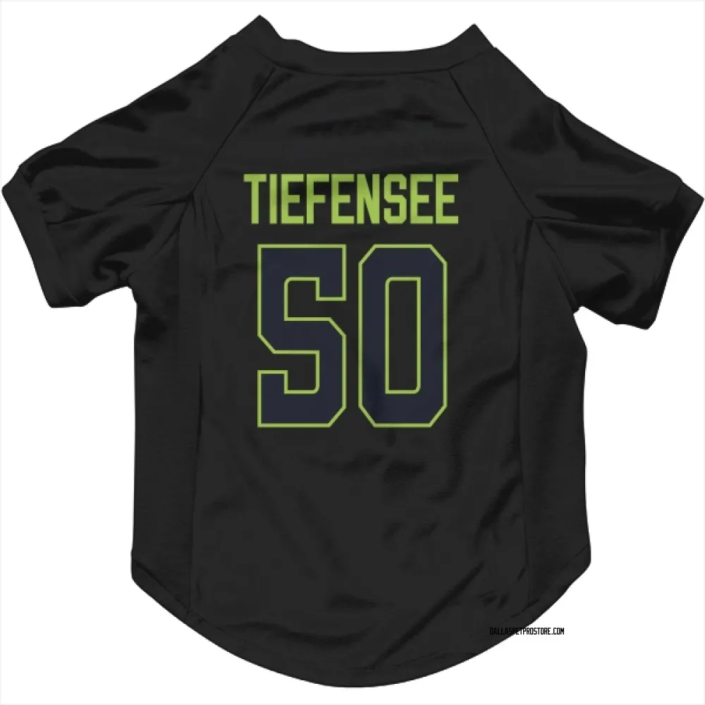 Dallas Stars Arno Tiefensee Black Pet Jersey for Dog & Cat