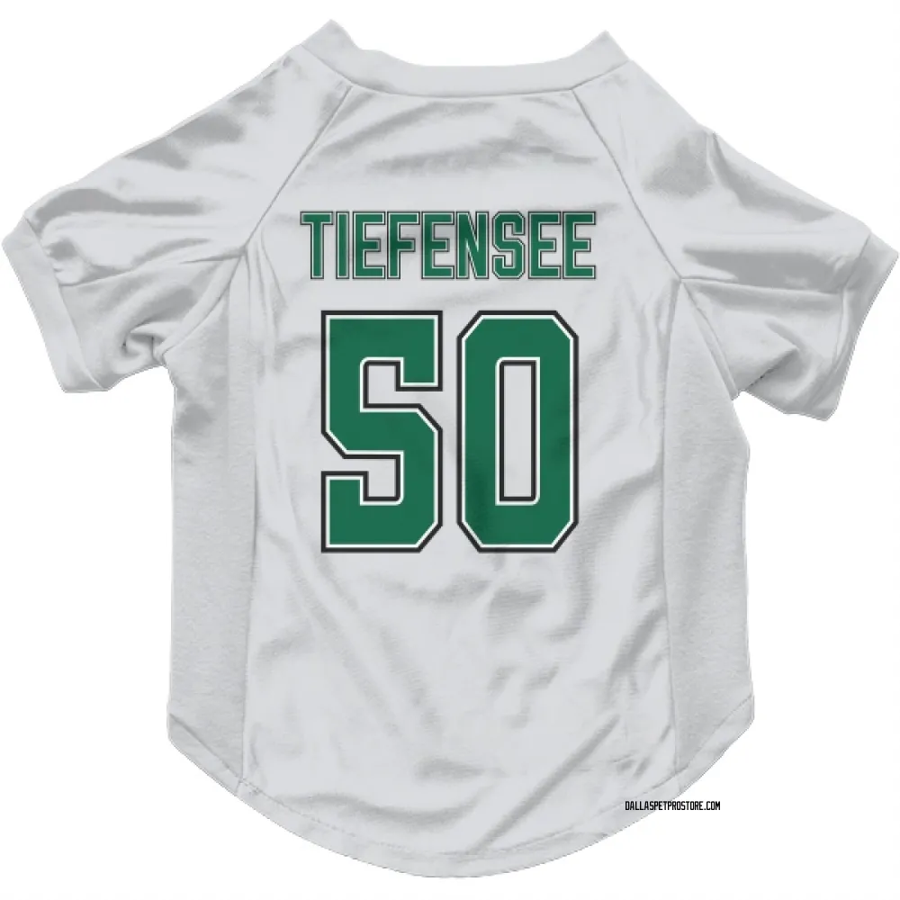 Dallas Stars Arno Tiefensee White Pet Jersey for Dog & Cat