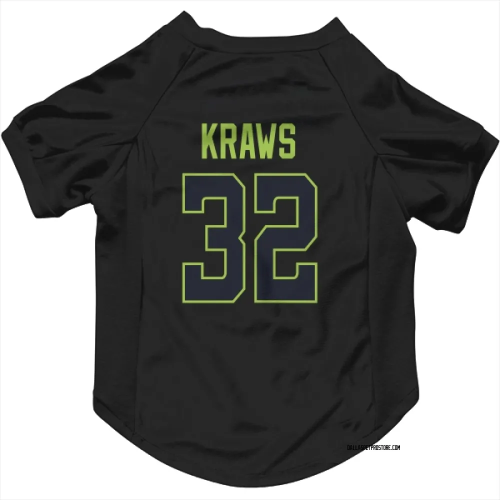 Dallas Stars Ben Kraws Black Pet Jersey for Dog & Cat