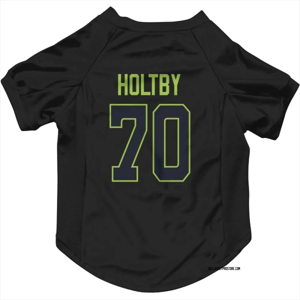 Dallas Stars Braden Holtby Black Pet Jersey for Dog & Cat