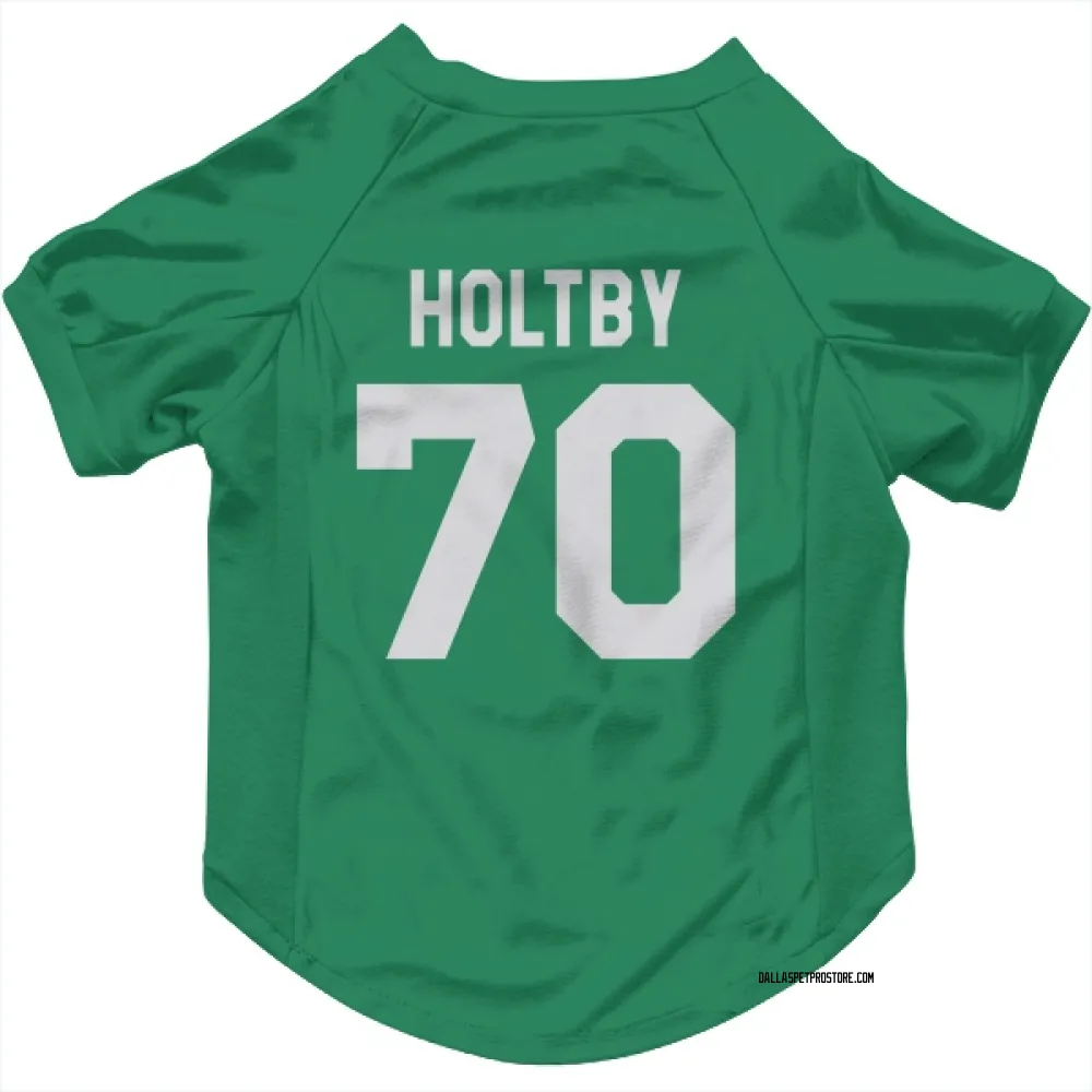 Dallas Stars Braden Holtby Green Pet Jersey for Dog & Cat