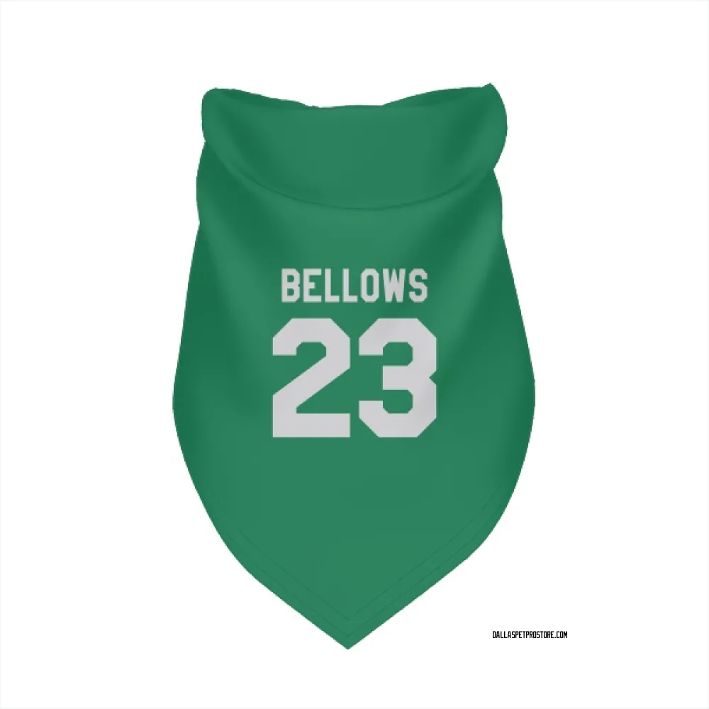 Dallas Stars Brian Bellows Green Pet Bandana for Dog & Cat