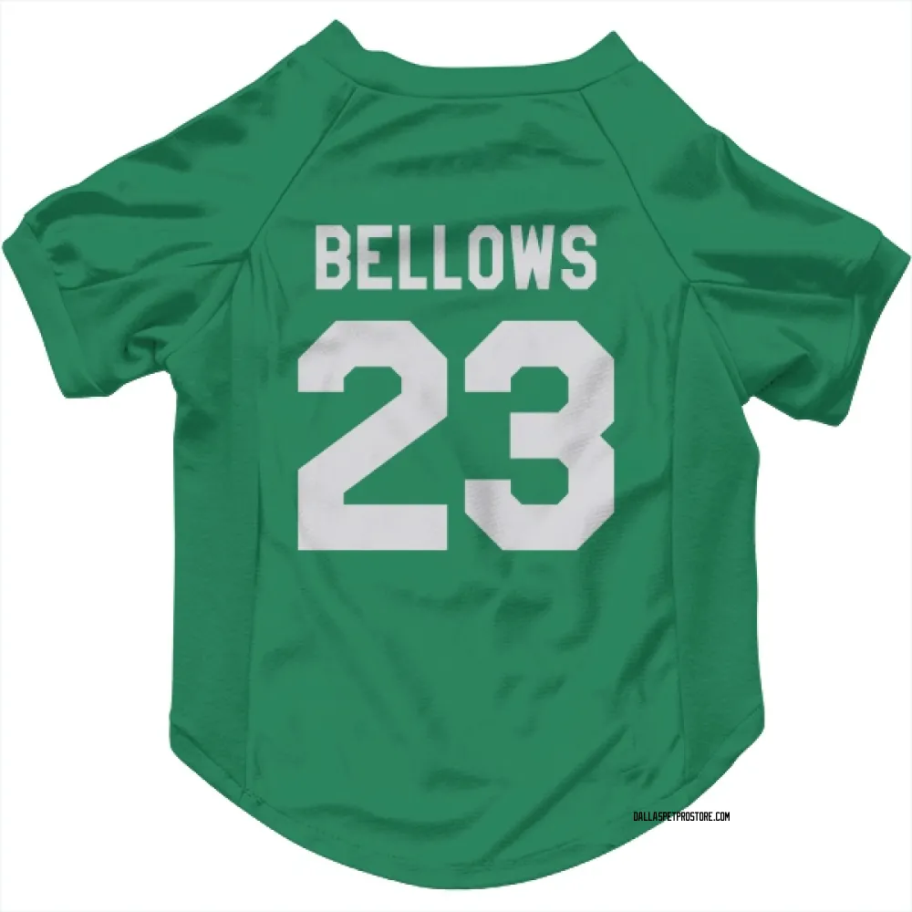 Dallas Stars Brian Bellows Green Pet Jersey for Dog & Cat