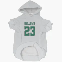 Dallas Stars Brian Bellows White Pet Hoodie for Dog & Cat