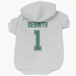 Dallas Stars Casey DeSmith White Pet Hoodie for Dog & Cat