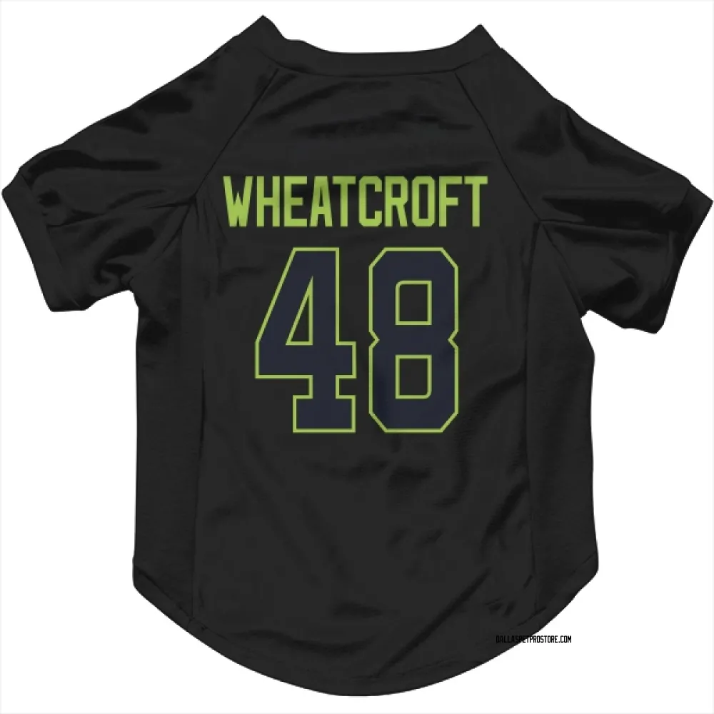Dallas Stars Chase Wheatcroft Black Pet Jersey for Dog & Cat