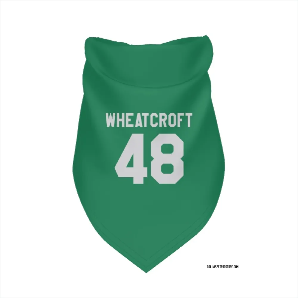 Dallas Stars Chase Wheatcroft Green Pet Bandana for Dog & Cat