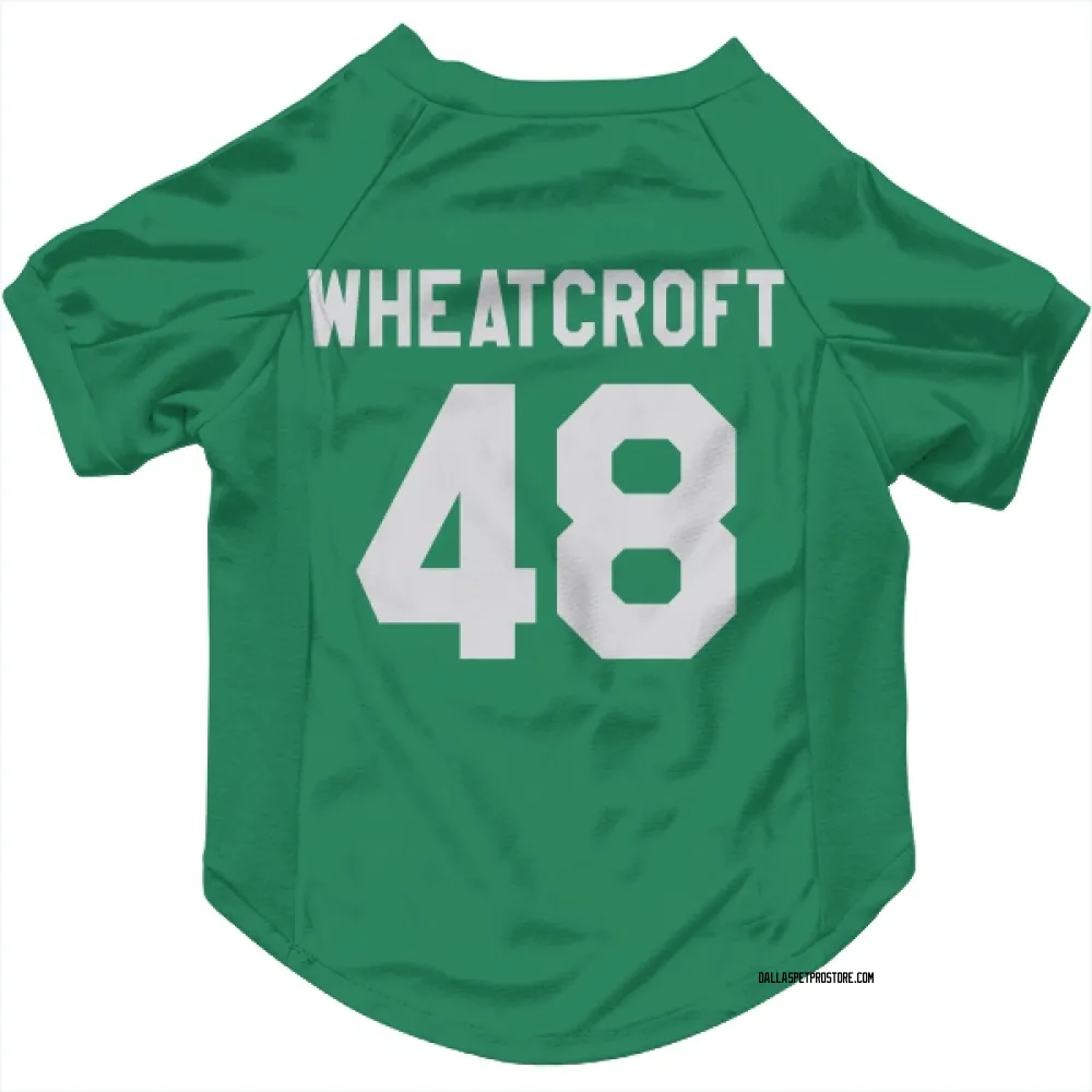 Dallas Stars Chase Wheatcroft Green Pet Jersey for Dog & Cat