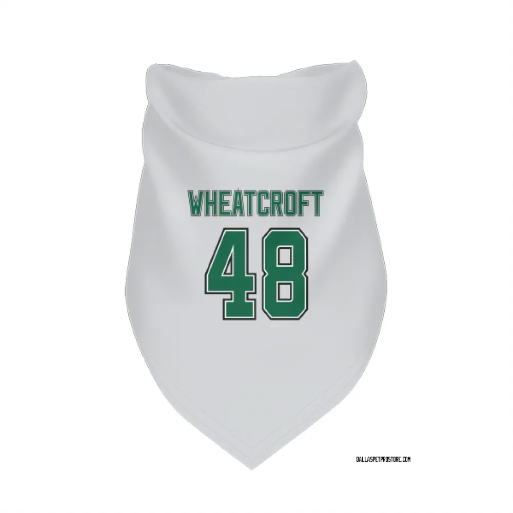 Dallas Stars Chase Wheatcroft White Pet Bandana for Dog & Cat