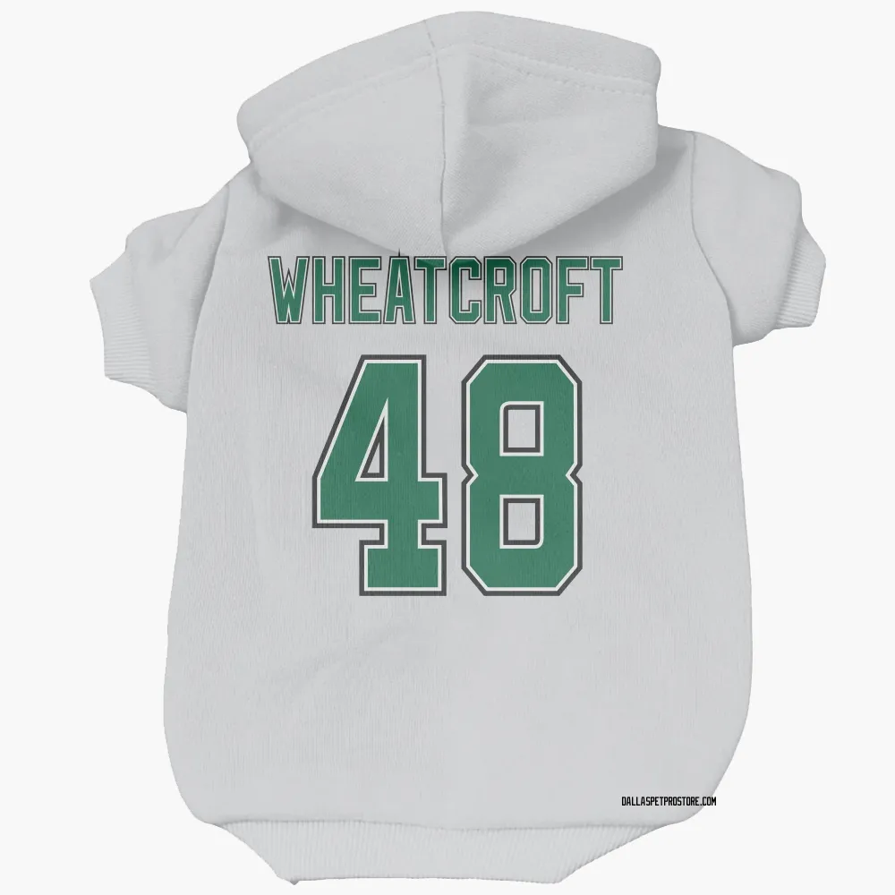 Dallas Stars Chase Wheatcroft White Pet Hoodie for Dog & Cat