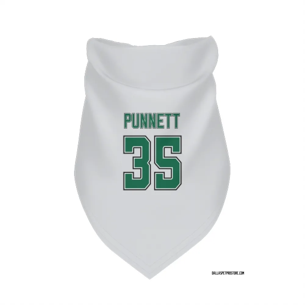 Dallas Stars Connor Punnett White Pet Bandana for Dog & Cat