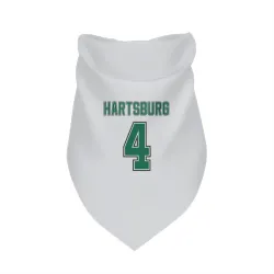 Dallas Stars Craig Hartsburg White Pet Bandana for Dog & Cat