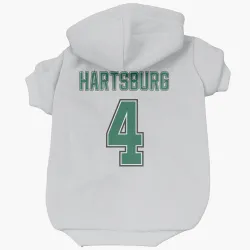 Dallas Stars Craig Hartsburg White Pet Hoodie for Dog & Cat