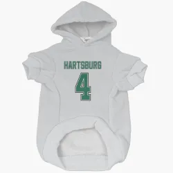 Dallas Stars Craig Hartsburg White Pet Hoodie for Dog & Cat