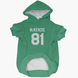 Dallas Stars Curtis McKenzie Green Pet Hoodie for Dog & Cat
