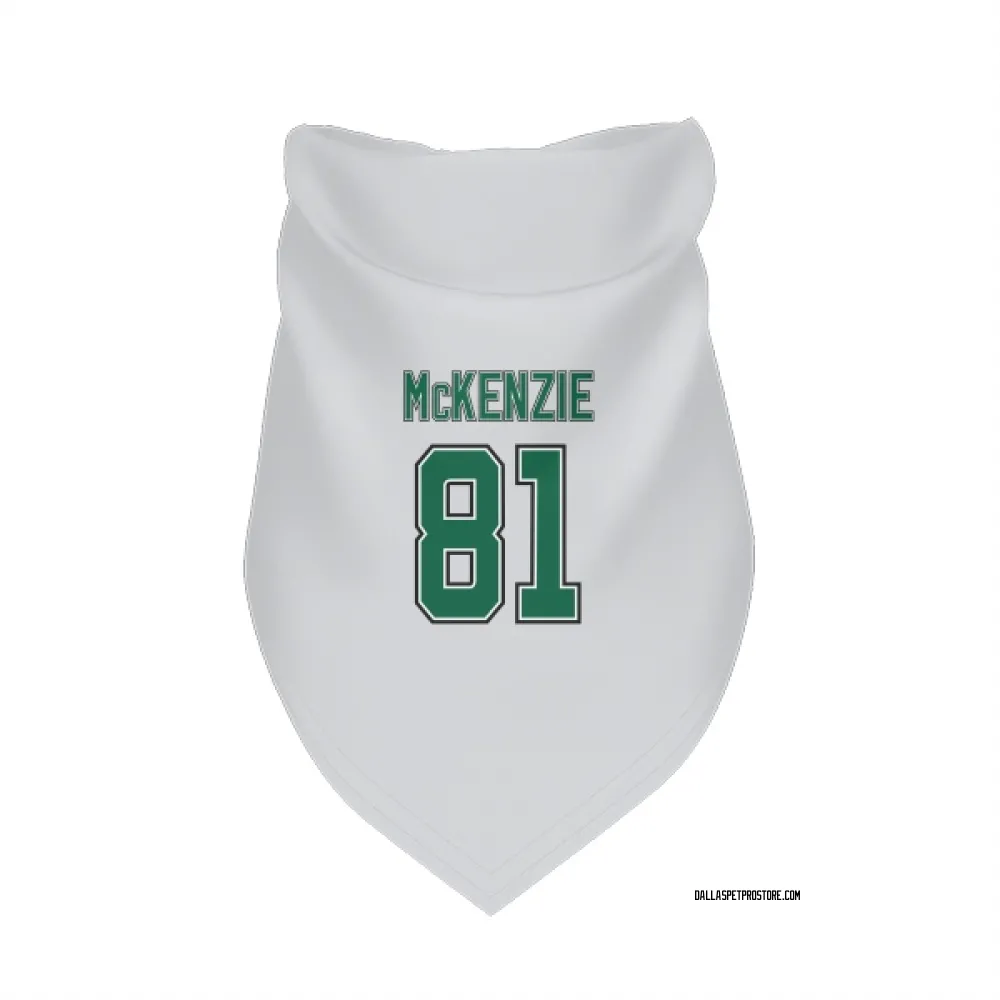 Dallas Stars Curtis McKenzie White Pet Bandana for Dog & Cat