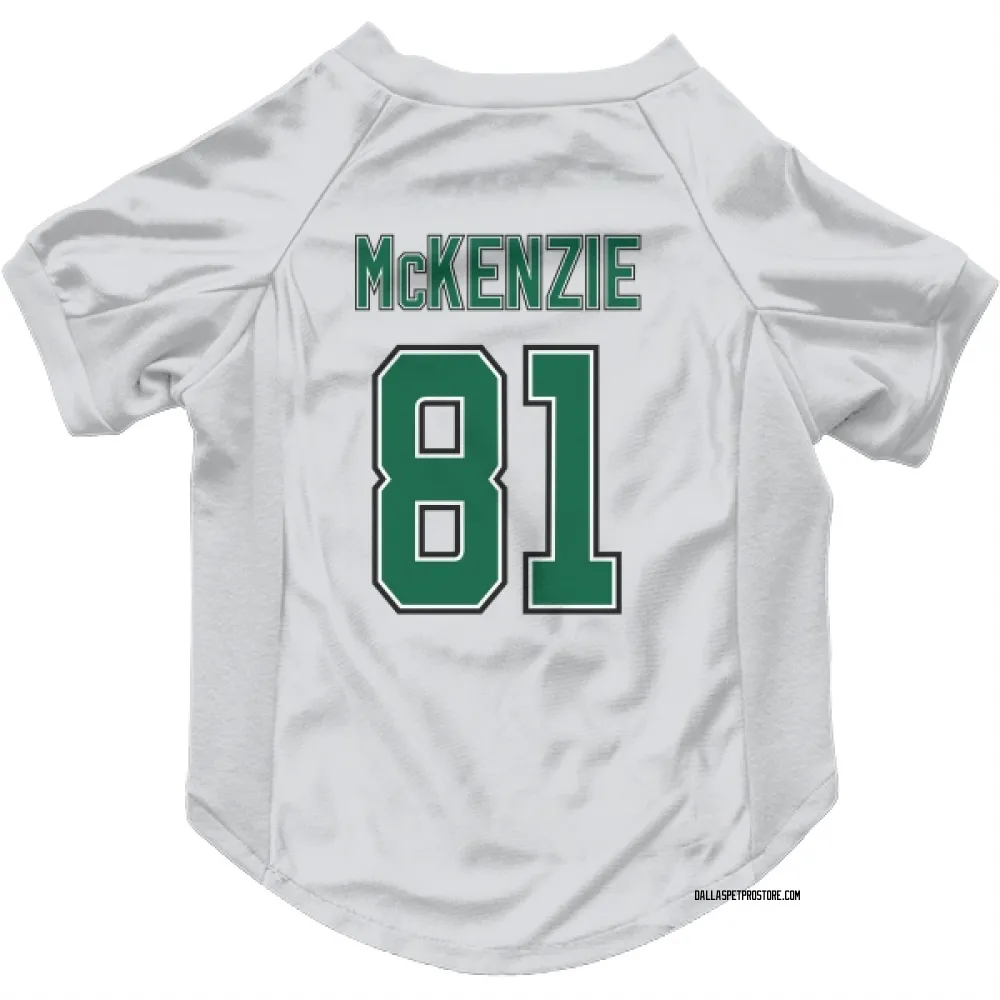 Dallas Stars Curtis McKenzie White Pet Jersey for Dog & Cat