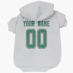 Dallas Stars Custom White Pet Hoodie for Dog & Cat
