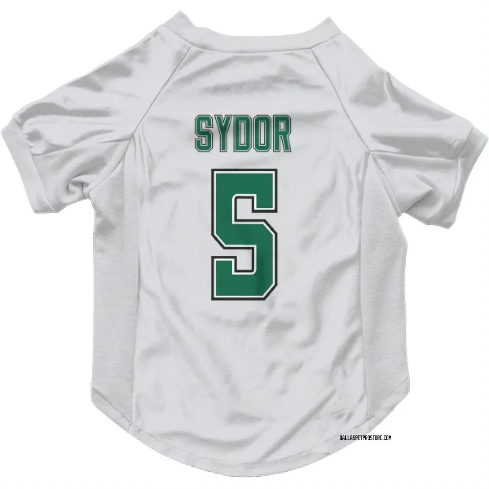 Dallas Stars Darryl Sydor White Pet Jersey for Dog & Cat