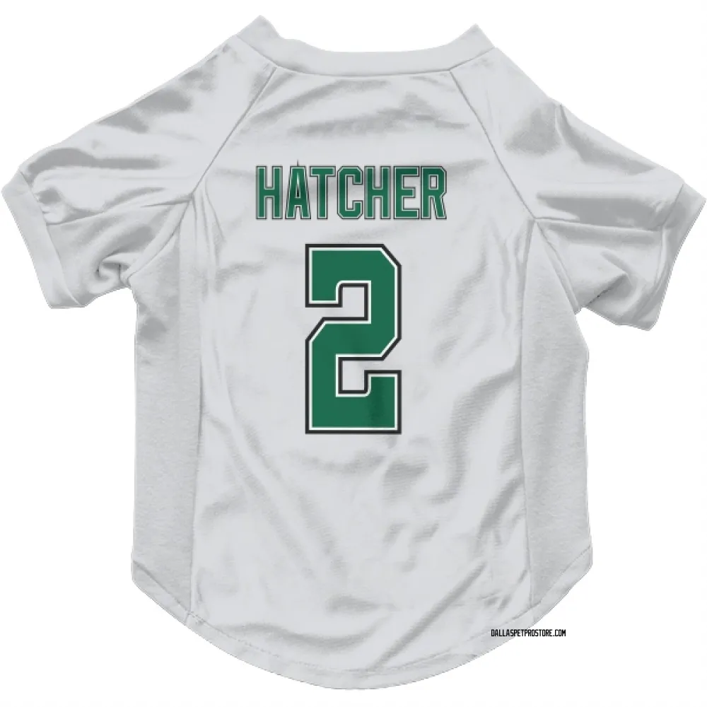 Dallas Stars Derian Hatcher White Pet Jersey for Dog & Cat