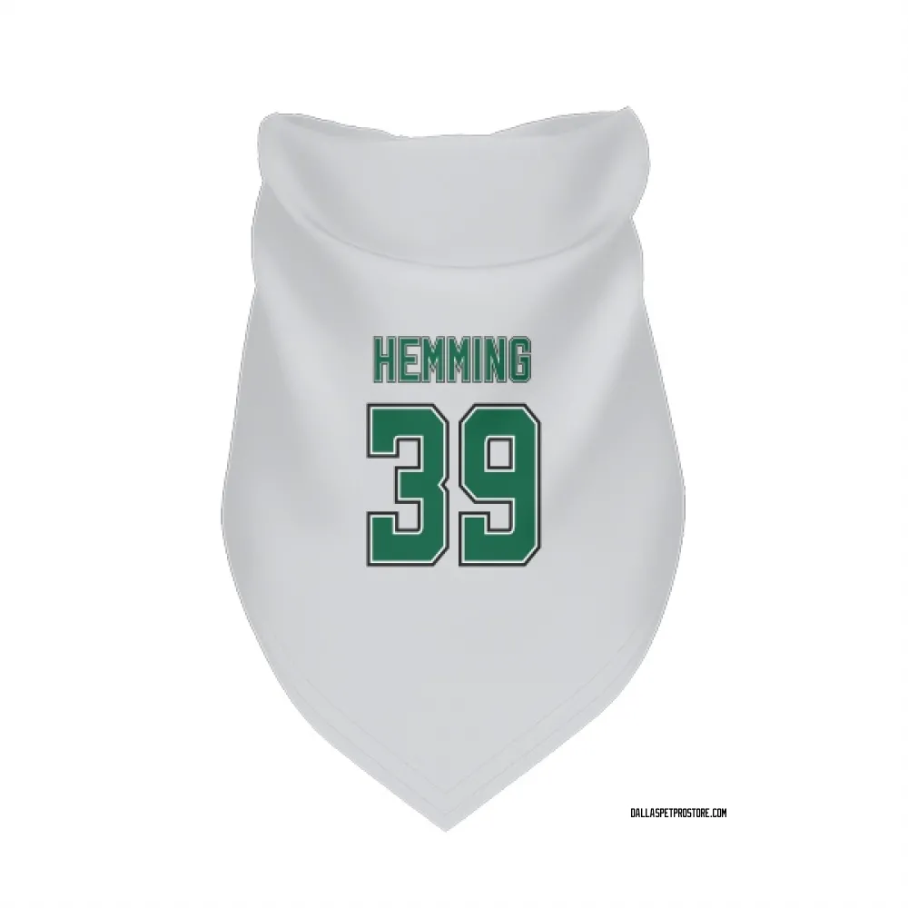 Dallas Stars Emil Hemming White Pet Bandana for Dog & Cat
