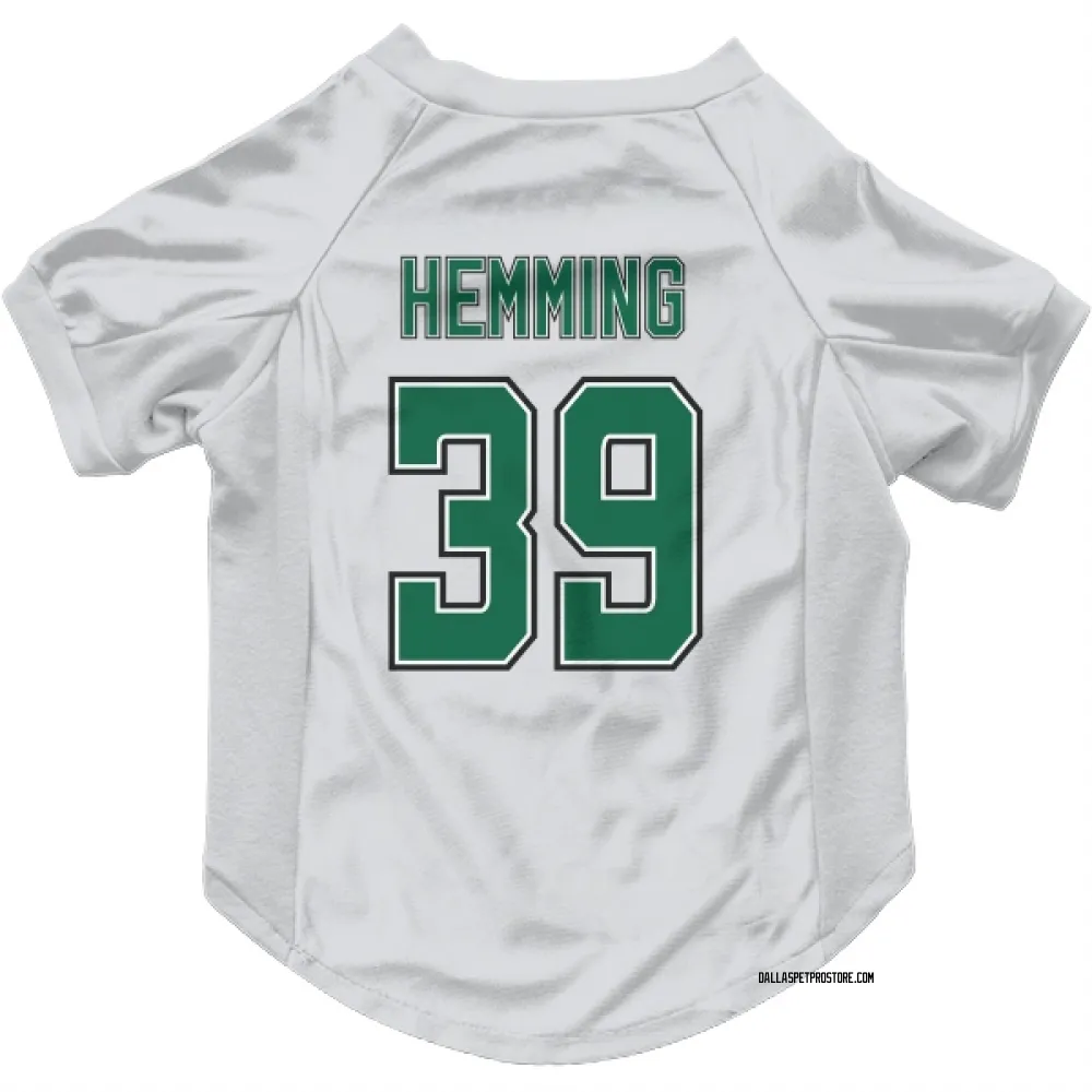 Dallas Stars Emil Hemming White Pet Jersey for Dog & Cat