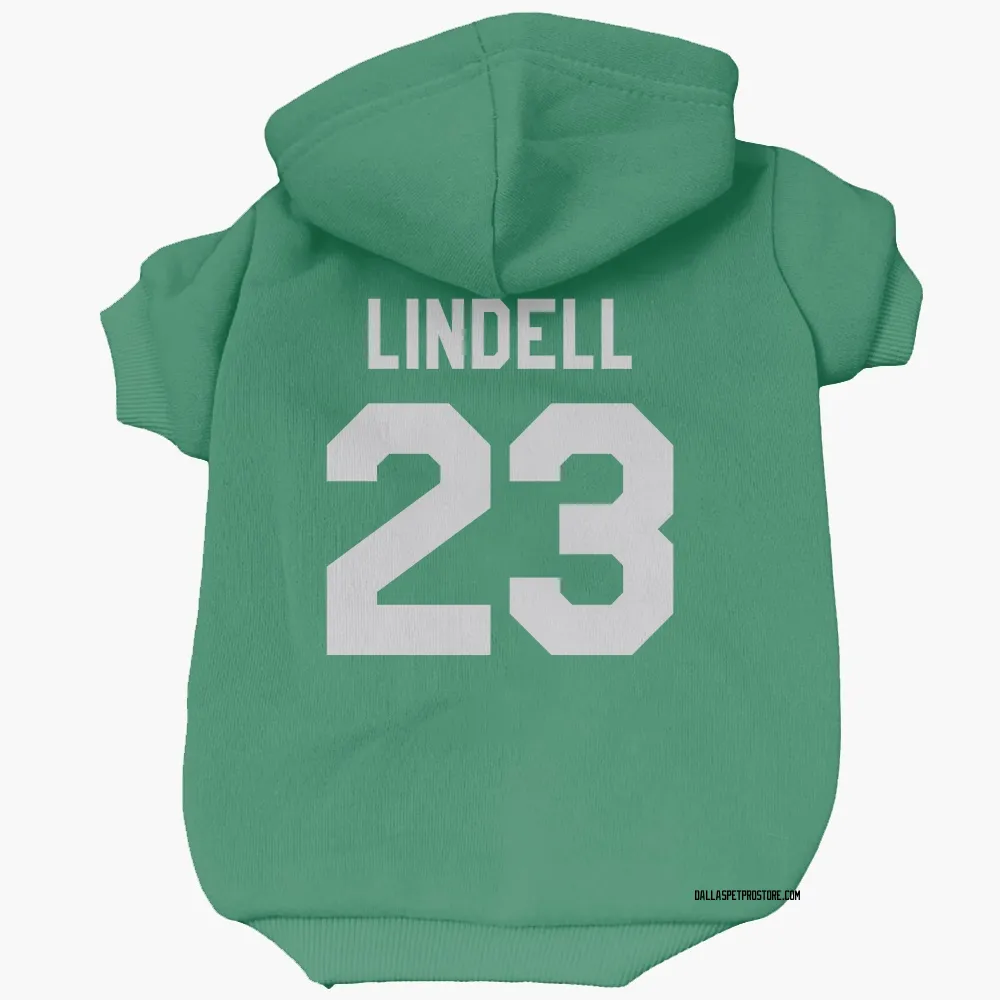Dallas Stars Esa Lindell Green Pet Hoodie for Dog & Cat