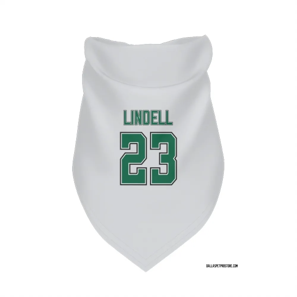 Dallas Stars Esa Lindell White Pet Bandana for Dog & Cat