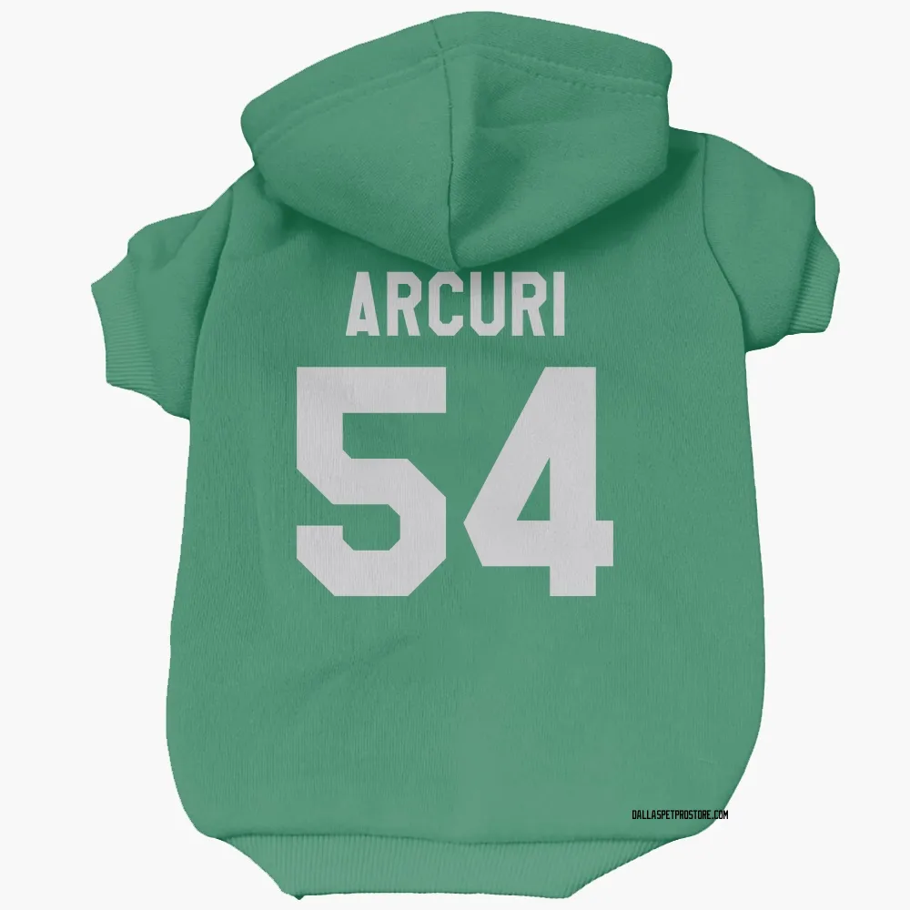 Dallas Stars Francesco Arcuri Green Pet Hoodie for Dog & Cat