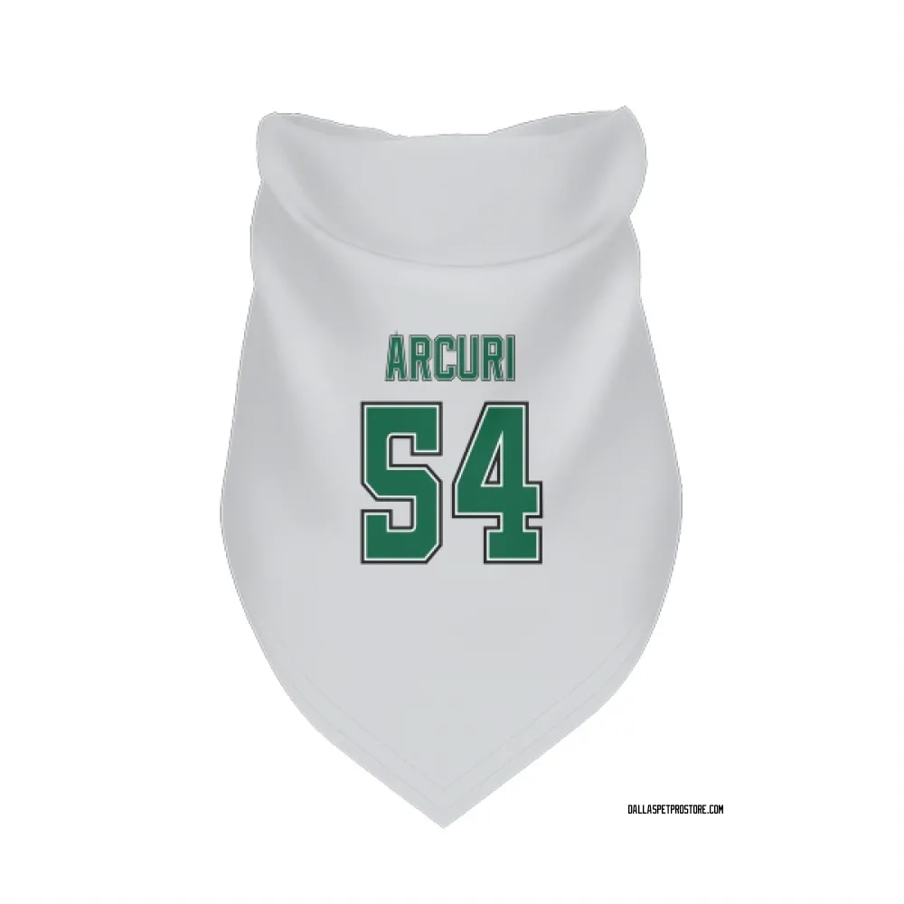 Dallas Stars Francesco Arcuri White Pet Bandana for Dog & Cat