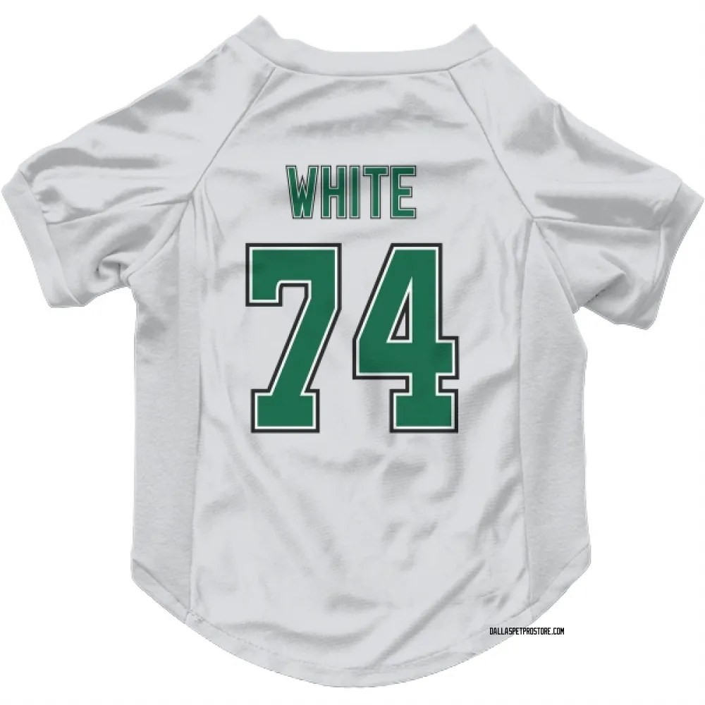 Dallas Stars Gavin White White Pet Jersey for Dog & Cat