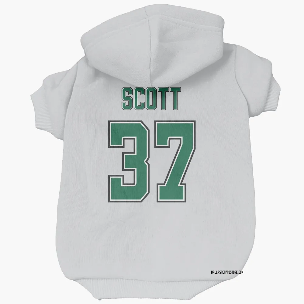 Dallas Stars Harrison Scott White Pet Hoodie for Dog & Cat