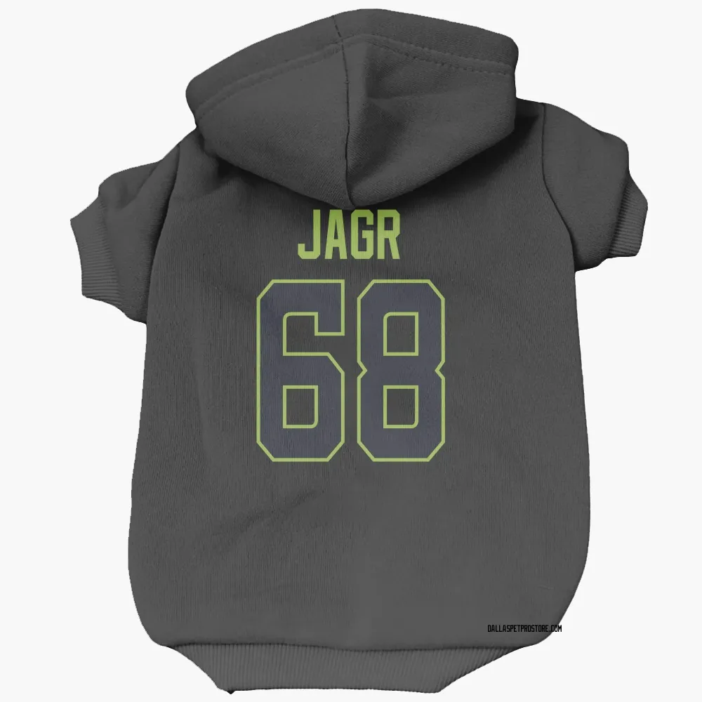 Dallas Stars Jaromir Jagr Black Pet Hoodie for Dog & Cat