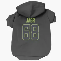 Dallas Stars Jaromir Jagr Black Pet Hoodie for Dog & Cat