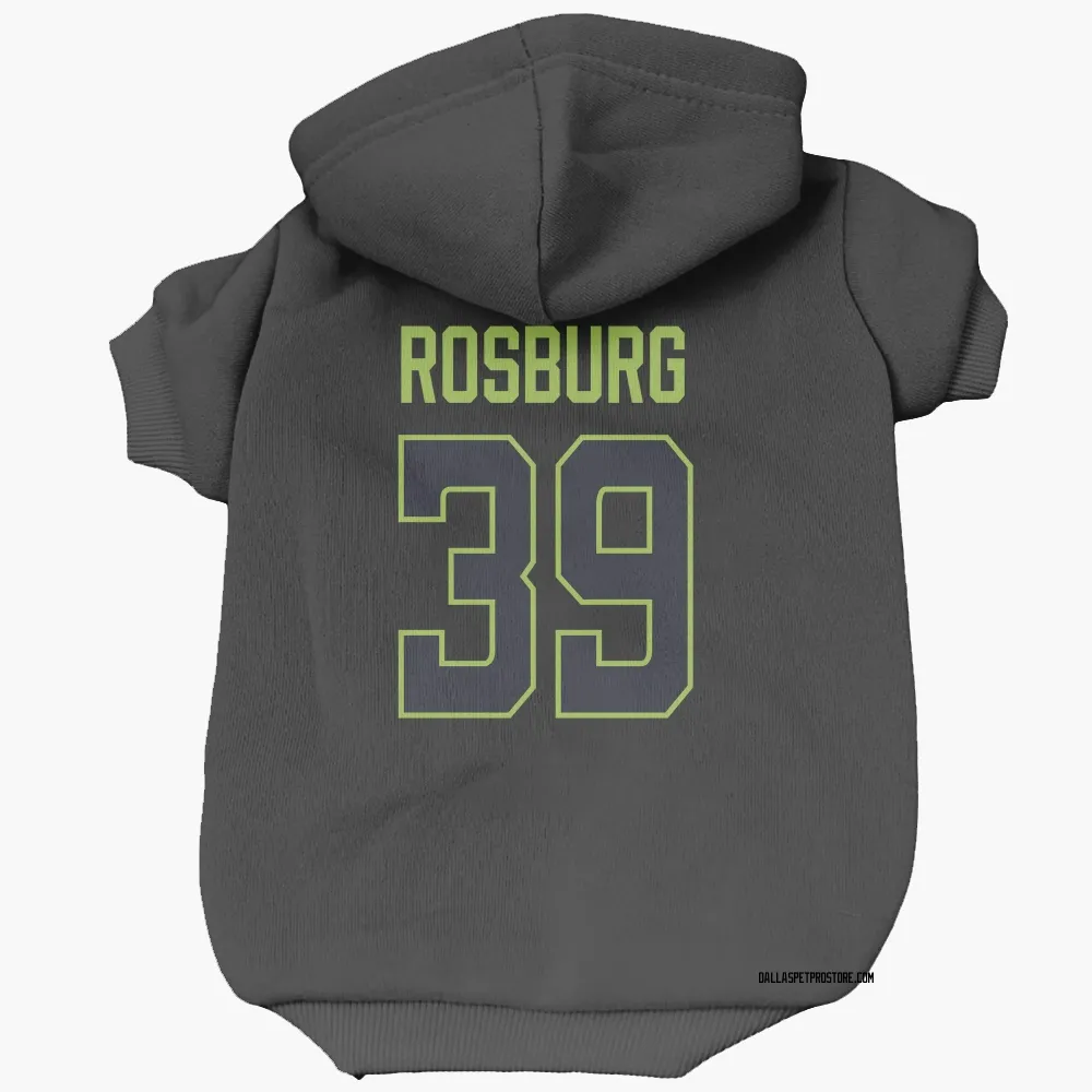 Dallas Stars Jerad Rosburg Black Pet Hoodie for Dog & Cat