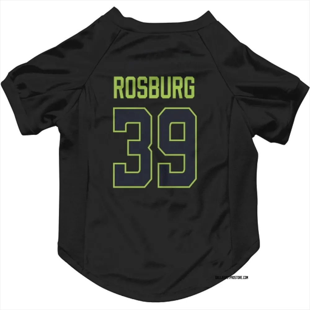 Dallas Stars Jerad Rosburg Black Pet Jersey for Dog & Cat