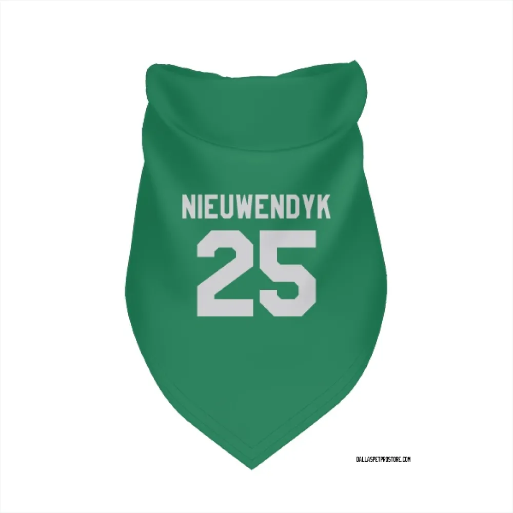 Dallas Stars Joe Nieuwendyk Green Pet Bandana for Dog & Cat