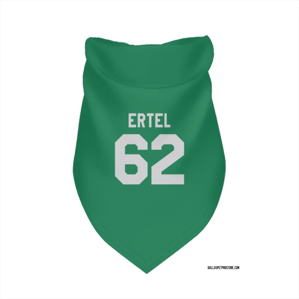 Dallas Stars Justin Ertel Green Pet Bandana for Dog & Cat