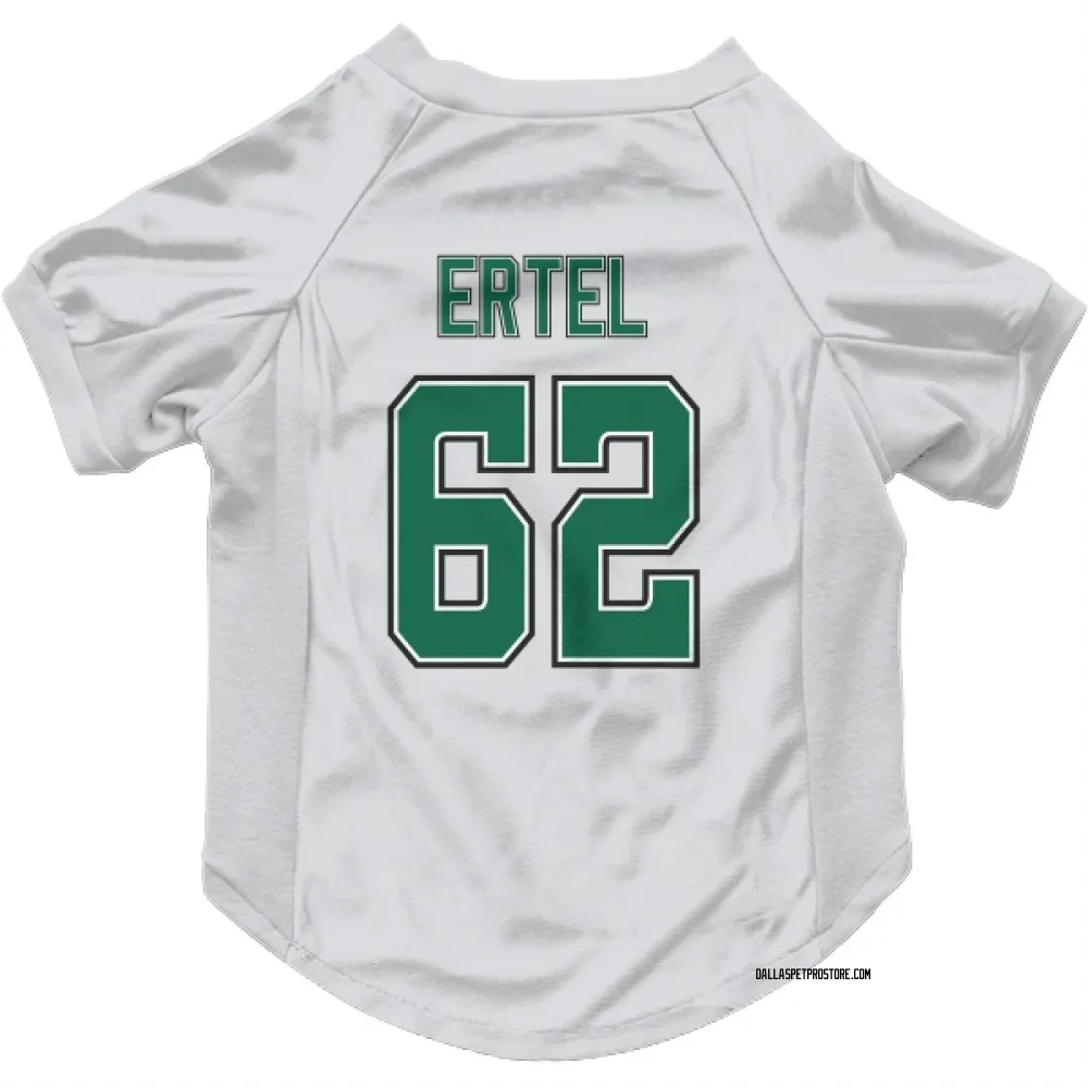 Dallas Stars Justin Ertel White Pet Jersey for Dog & Cat