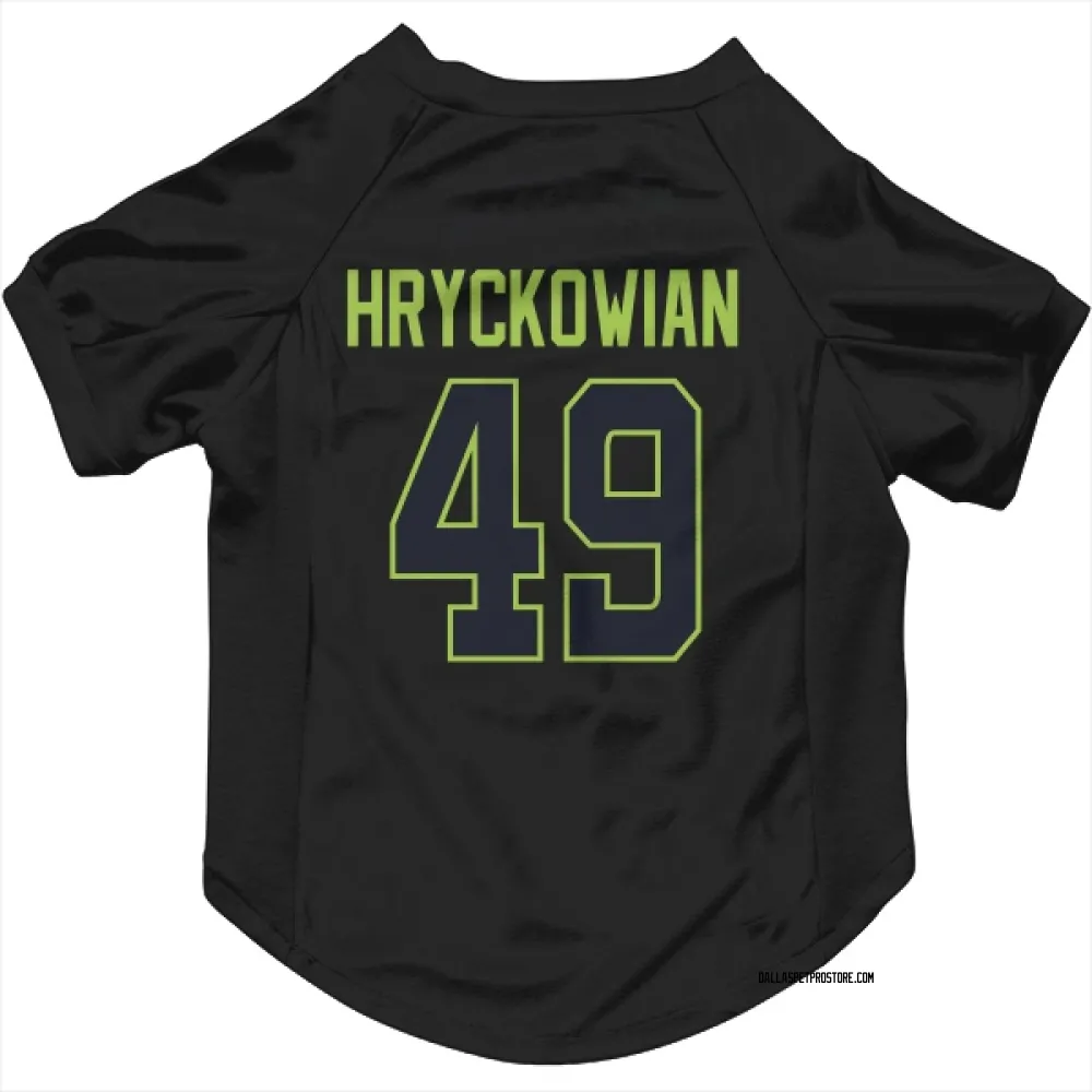 Dallas Stars Justin Hryckowian Black Pet Jersey for Dog & Cat