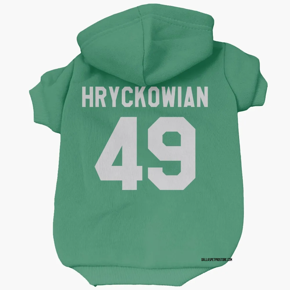 Dallas Stars Justin Hryckowian Green Pet Hoodie for Dog & Cat