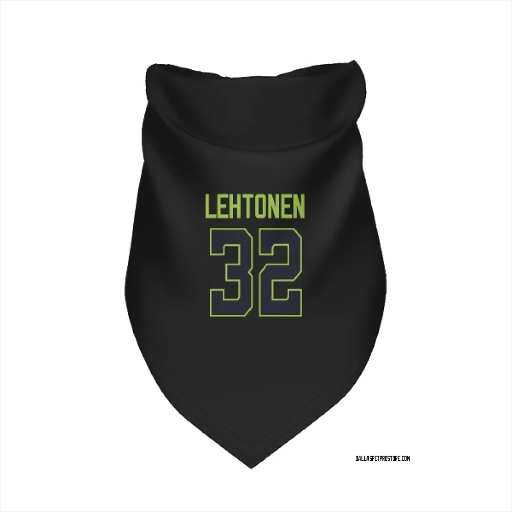 Dallas Stars Kari Lehtonen Black Pet Bandana for Dog & Cat