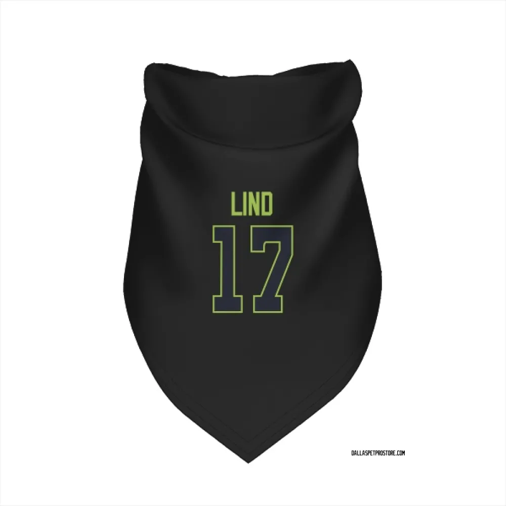 Dallas Stars Kole Lind Black Pet Bandana for Dog & Cat