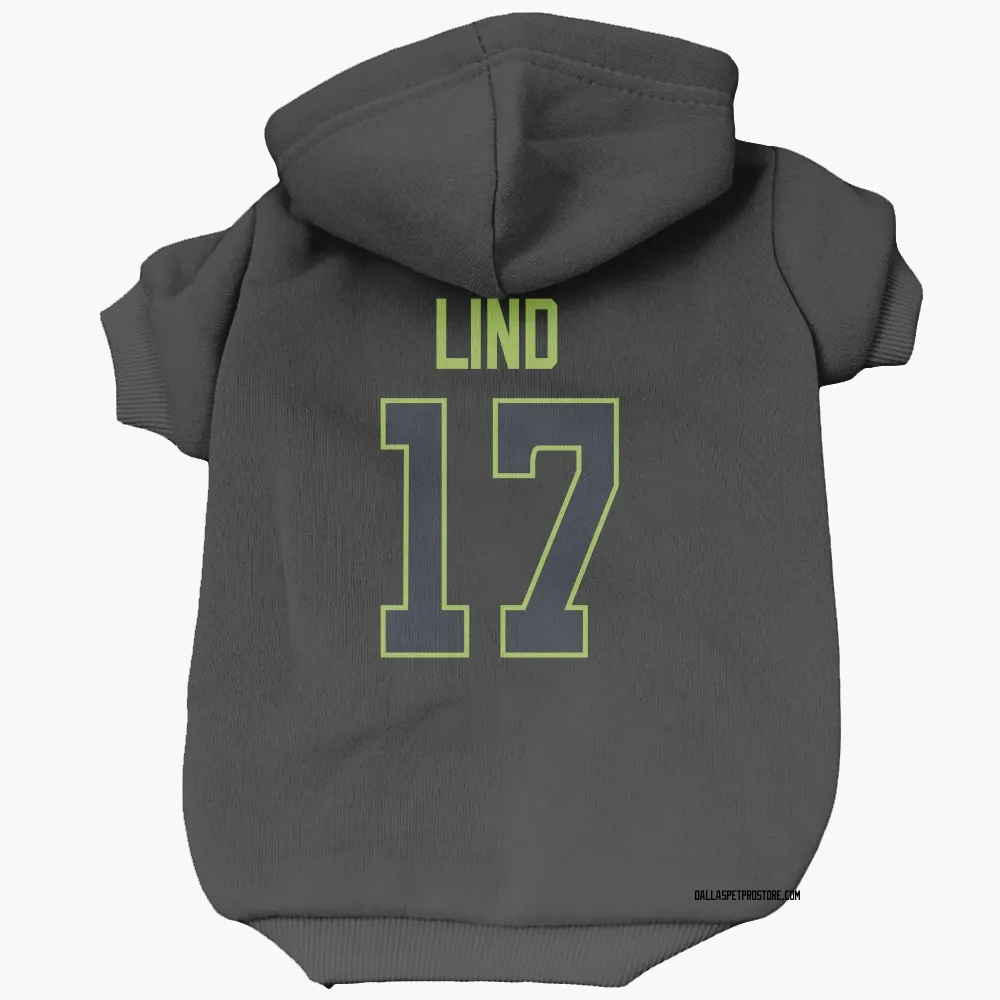 Dallas Stars Kole Lind Black Pet Hoodie for Dog & Cat