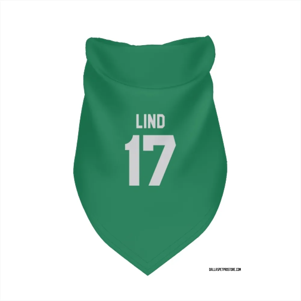 Dallas Stars Kole Lind Green Pet Bandana for Dog & Cat