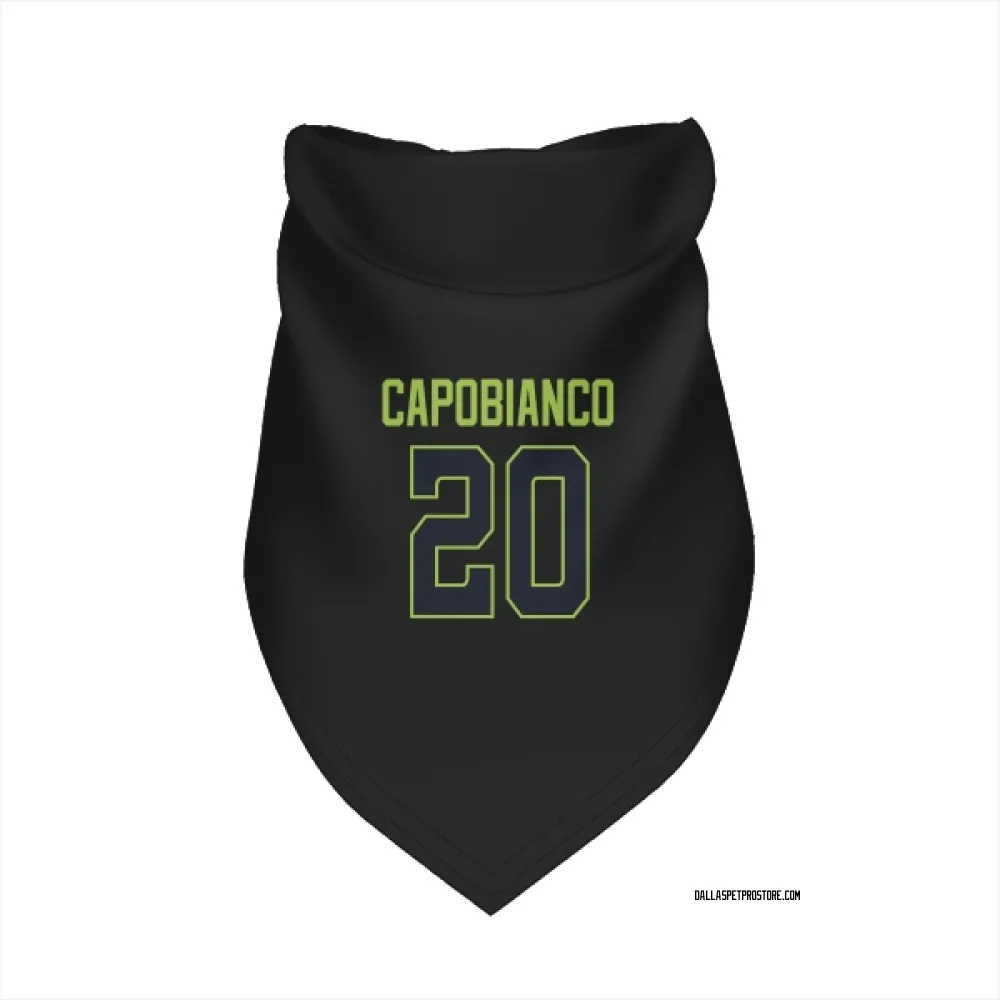 Dallas Stars Kyle Capobianco Black Pet Bandana for Dog & Cat