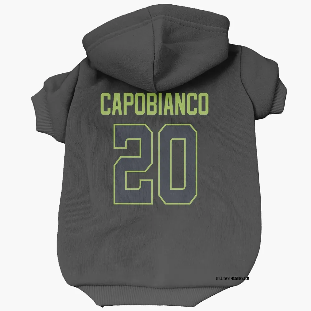 Dallas Stars Kyle Capobianco Black Pet Hoodie for Dog & Cat